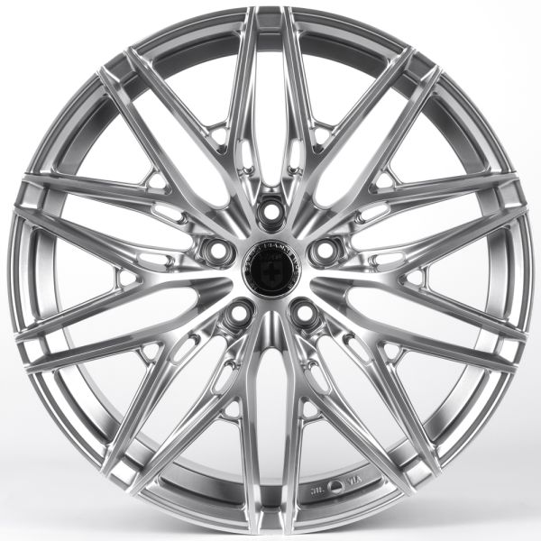 ЛИТЫЕ ДИСКИ 82137 HRE XL6005-SM185 19 J8.5 ET35 5X108 73.1 СЕРЕБРО ТЁМНОЕ