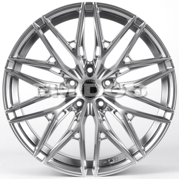 ЛИТЫЕ ДИСКИ 82137 HRE XL6005-SM185 19 J8.5 ET35 5X108 73.1 СЕРЕБРО ТЁМНОЕ