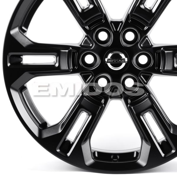 ЛИТЫЕ ДИСКИ 82180 NISSAN F7604-CT479 17 J8 ET30 6X114.3 66.1 ЧЁРНЫЙ МАТОВЫЙ