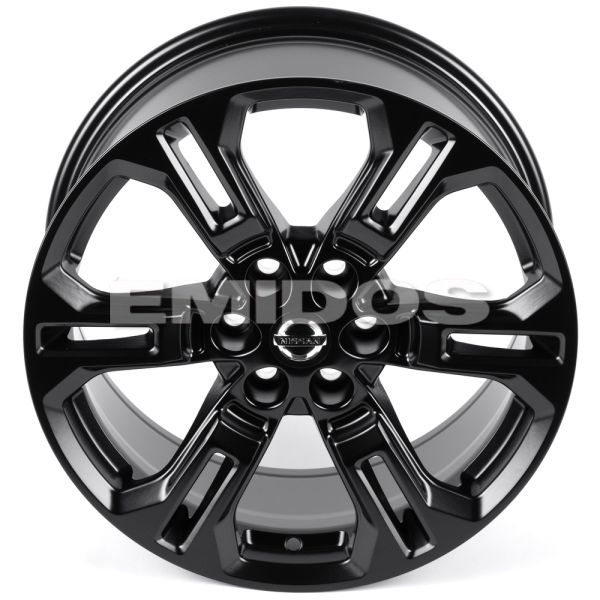 ЛИТЫЕ ДИСКИ 82180 NISSAN F7604-CT479 17 J8 ET30 6X114.3 66.1 ЧЁРНЫЙ МАТОВЫЙ