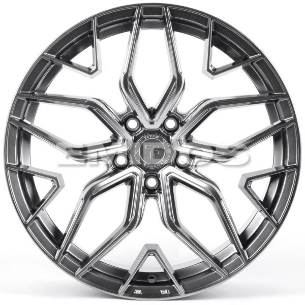 ЛИТЫЕ ДИСКИ 82184 TF F8621-FG580 18 J8.5 ET35 5X112 66.6 СЕРЕБРО ТЁМНОЕ