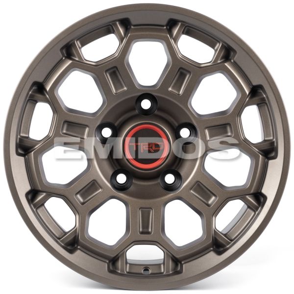 ЛИТЫЕ ДИСКИ 82185 TRD F8672-CT494 18 J9 ET12 5X150 110.1 БРОНЗА МАТОВАЯ