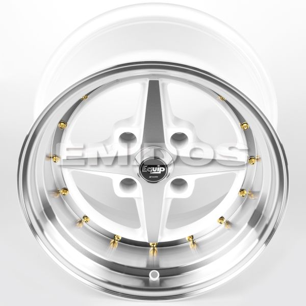 ЛИТЫЕ ДИСКИ 82199 WORK KS166-CT461 15 J9 ET-10 4X114.3 73.1 БЕЛЫЙ + ПОЛИРОВАННЫЕ СПИЦЫ