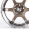 ЛИТЫЕ ДИСКИ 82247 ADVAN FC006-CT478 17 J7.5 ET38 5X114.3 73.1 БРОНЗА + ПОЛИРОВАННЫЙ ОБОД
