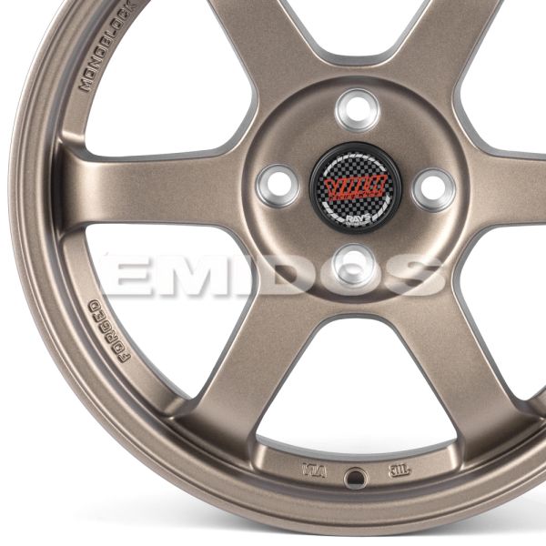 ЛИТЫЕ ДИСКИ 82309 RAYS 166-SF045 16 J7 ET40 4X100 73.1 БРОНЗА