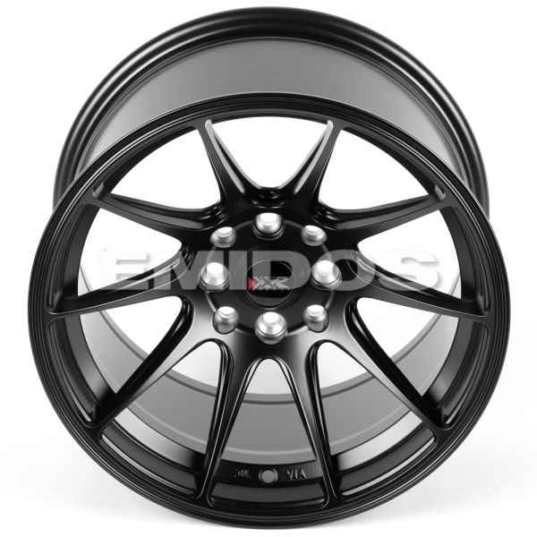 ЛИТЫЕ ДИСКИ 82320 XXR 155-CT460 15 J8.25 ET0 4X100/4X114.3 73.1 ЧЁРНЫЙ МАТОВЫЙ