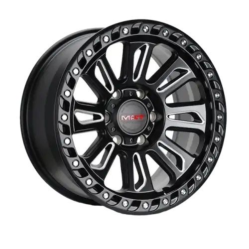 MAT Offroad 8997 Matte Black w/ Milled Spokes 6x139.7 17R 8.5 100,1 0