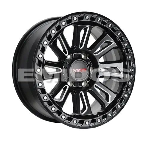 MAT Offroad 8997 Matte Black w/ Milled Spokes 6x139.7 18R 8.5 67,1 12