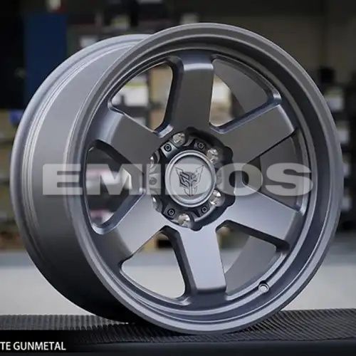 BEAST 9001 Matte gunmetal 6x114.3 18R 8.5 66,1 20