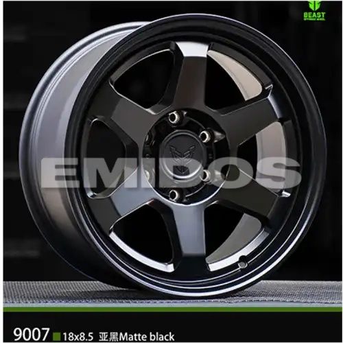 BEAST 9007 Matte Black 6x139.7 17R 8.5 100,1 0