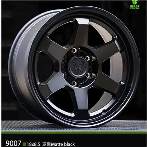 BEAST 9007 Matte Black 6x139.7 18R 8.5 106,1 0
