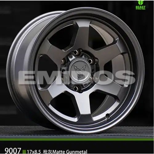 BEAST 9007 Matte gunmetal 6x139.7 18R 8.5 106,1 0