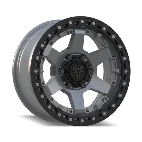 BEAST 9601 Matte Gunmetal w/ Gunmetal ACC 6x139.7 17R 8 106,1 0