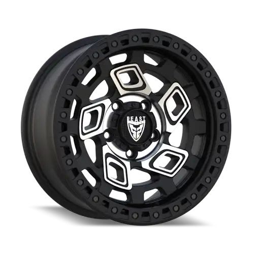 BEAST 9606 Matte Black/Machined face 6x139.7 20R 9 106,1 15