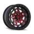 BEAST 9606N Matte Black w/ Red Face 6x139.7 17R 8.5 100,1 0