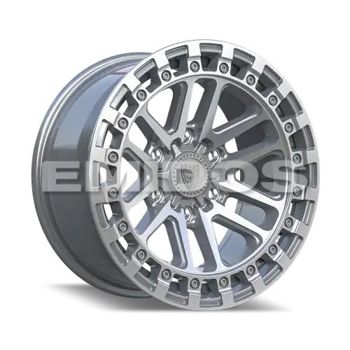BEAST 9610 Silver Machined Face 6x139.7 17R 8.5 100,1 0