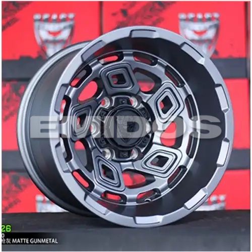 BEAST 9616 Matte gunmetal 6x139.7 16R 10 110,5 -44