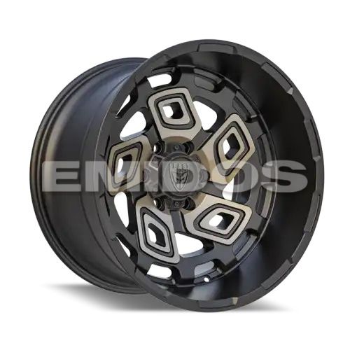 BEAST 9626 Matte Black w/ Mac Face&Dark Tint 5x114.3 20R 12 66,1 -44
