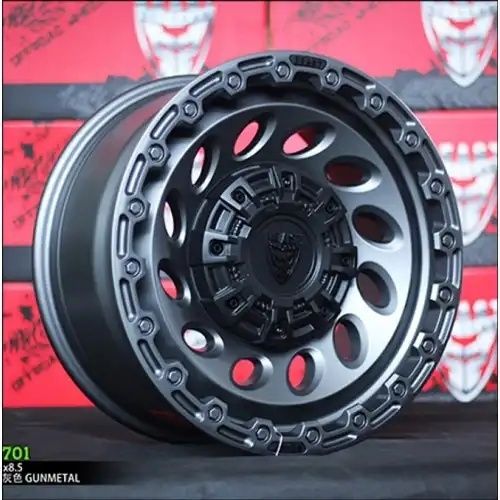 BEAST 9701P Matte gunmetal 6x139.7 17R 8.5 106,1 0