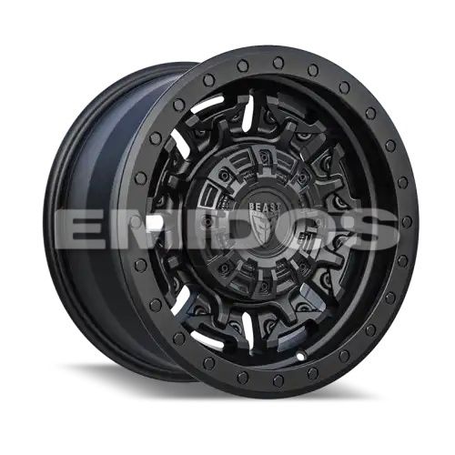 BEAST 9702 Matte Black 8x180 17R 8.5 125,1 0