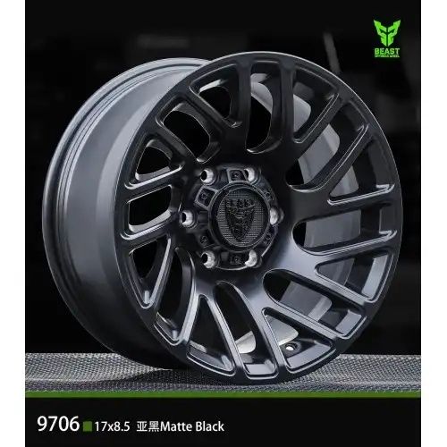 BEAST 9706 Matte Black 6x139.7 17R 8.5 100,1 0
