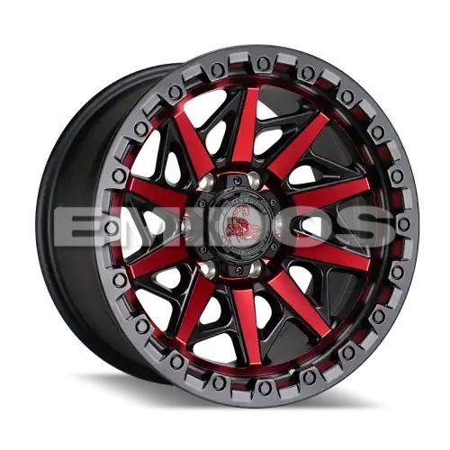 Agility Force A710 Matte Black w/ Red Face 6x139.7 17R 8.5 100,1 0