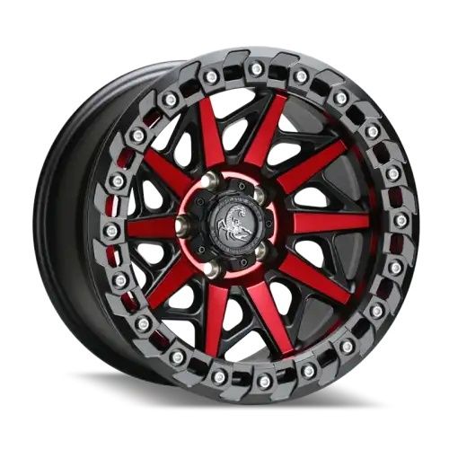 Agility Force A710B Matte Black w/ Red Face 6x139.7 17R 8.5 100,1 0