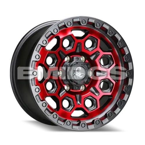 Agility Force A716 Matte Black w/ Red Face 6x139.7 17R 8.5 67,1 12
