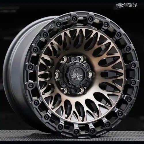 Agility Force A721 Matte Black w/ Mac Face&Dark Tint 6x139.7 18R 8.5 64,1 12