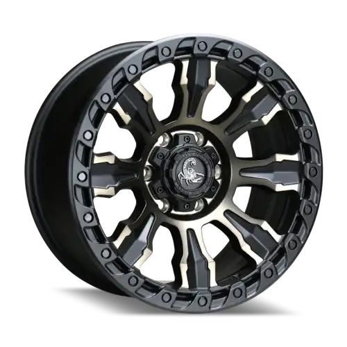 Agility Force A728 Matte Black w/ Mac Face&Dark Tint 6x139.7 17R 8.5 67,1 12