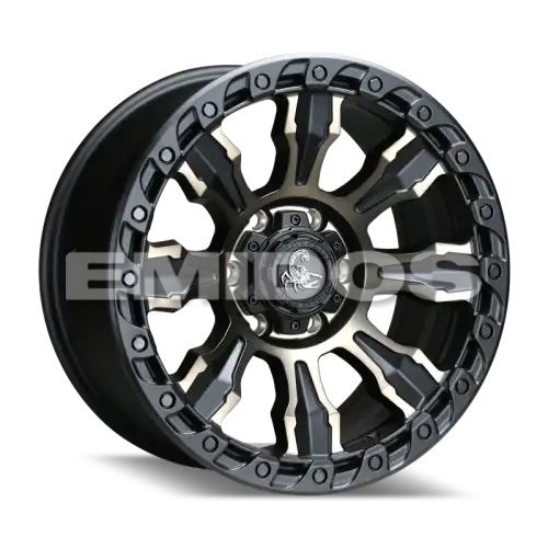 Agility Force A728 Matte Black w/ Mac Face&Dark Tint 6x139.7 17R 8.5 67,1 12