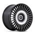Asanti Black Label AB040 TIARA SATIN BLACK BRIGHT MACH FACE 5x115/120 20R 9 74.1 15