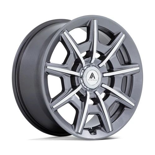 Asanti Black Label AB041 ESQUIRE GLOSS ANTHRACITE BRIGHT MACH 5x115/120 20R 10.5 74.1 18