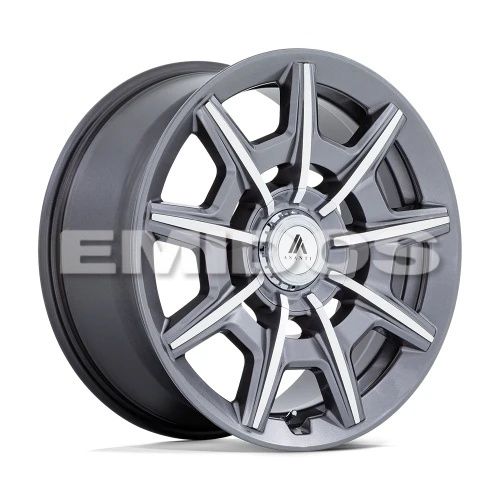 Asanti Black Label AB041 ESQUIRE GLOSS ANTHRACITE BRIGHT MACH 5x108/114.3 22R 9 72.6 38