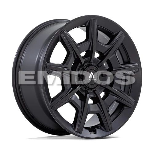 Asanti Black Label AB041 ESQUIRE SATIN BLACK GLOSS BLACK FACE 5x115/120 20R 10.5 74.1 18
