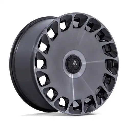 Asanti Black Label AB045 ARISTOCRAT GLOSS BLACK MACHINED FC W/ DDT 6x135/139.7 24R 10 87.1 30