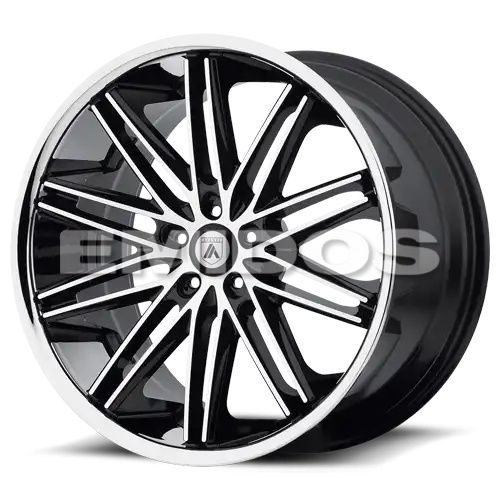 Asanti Black Label ABL-10 POLLUX MACHINED FACE W/ SS LIP 5x120 22R 10 74.1 20