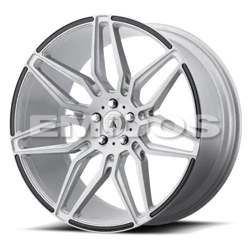Asanti Black Label ABL-11 SIRIUS BRUSHED SILVER W/ CARBON FIBER INSERTS 5x120 20R 10.5 74.1 38