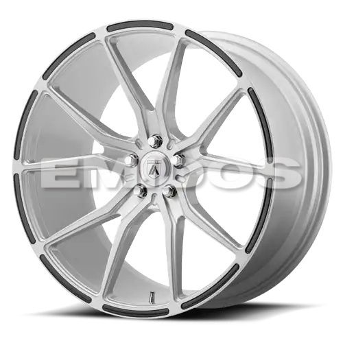 Asanti Black Label ABL-13 VEGA BRUSHED SILVER W/ CARBON FIBER INSERTS 5x115 22R 9 72.56 15