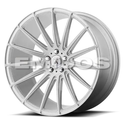 Asanti Black Label ABL-14 POLARIS BRUSHED SILVER W/ CARBON FIBER INSERTS 5x112 19R 9.5 72.56 45