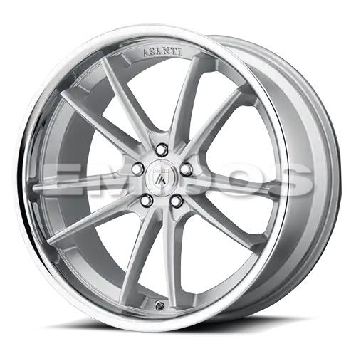Asanti Black Label ABL-23 SIGMA BRUSHED SILVER W/ CHROME LIP 5x115 20R 10.5 72.56 20