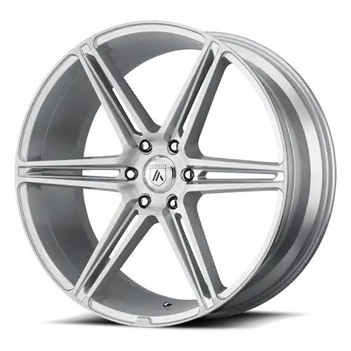 Asanti Black Label ABL-25 ALPHA 6 BRUSHED SILVER 6x135 22R 10 87.1 30