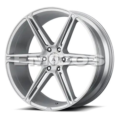 Asanti Black Label ABL-25 ALPHA 6 BRUSHED SILVER 6x135 24R 10 87.1 30