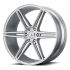 Asanti Black Label ABL-25 ALPHA 6 BRUSHED SILVER 6x135 24R 10 87.1 30