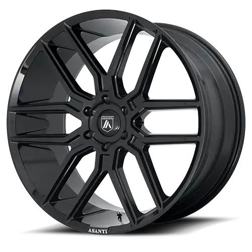 Asanti Black Label BARON GLOSS BLACK 6x139.7 22R 9.5 100.5 30