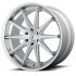 Asanti Black Label EMPEROR BRUSHED SILVER W/ CHROME LIP 6x135 22R 10 87.1 30