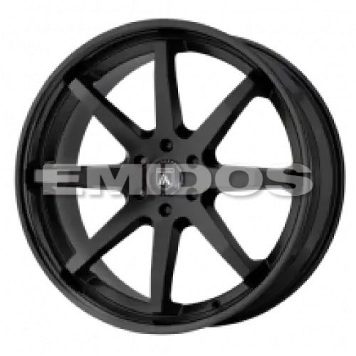 Asanti Black Label ABL-32 KAISER SATIN BLACK W/ GLOSS BLACK LIP 5x120 22R 9.5 74.1 30
