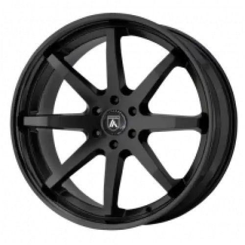 Asanti Black Label ABL-32 KAISER SATIN BLACK W/ GLOSS BLACK LIP 5x127 20R 9 71.5 30