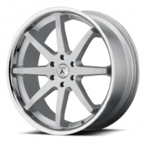 Asanti Black Label ABL-32 KAISER BRUSHED SILVER W/ CHROME LIP 6x135 20R 9 87.1 30