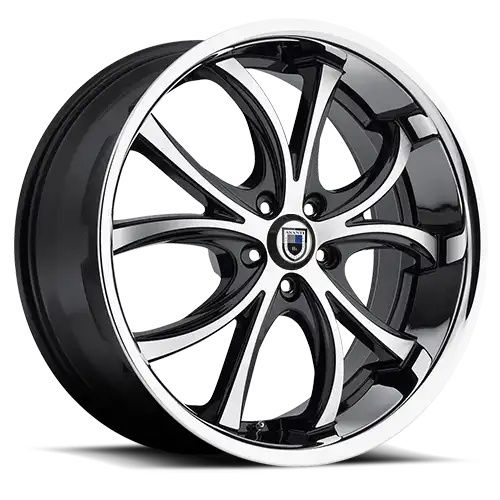 Asanti Black Label ABL-8 ELEKTRA MACHINED FACE W/ SS LIP 5x120 22R 10 74.1 35